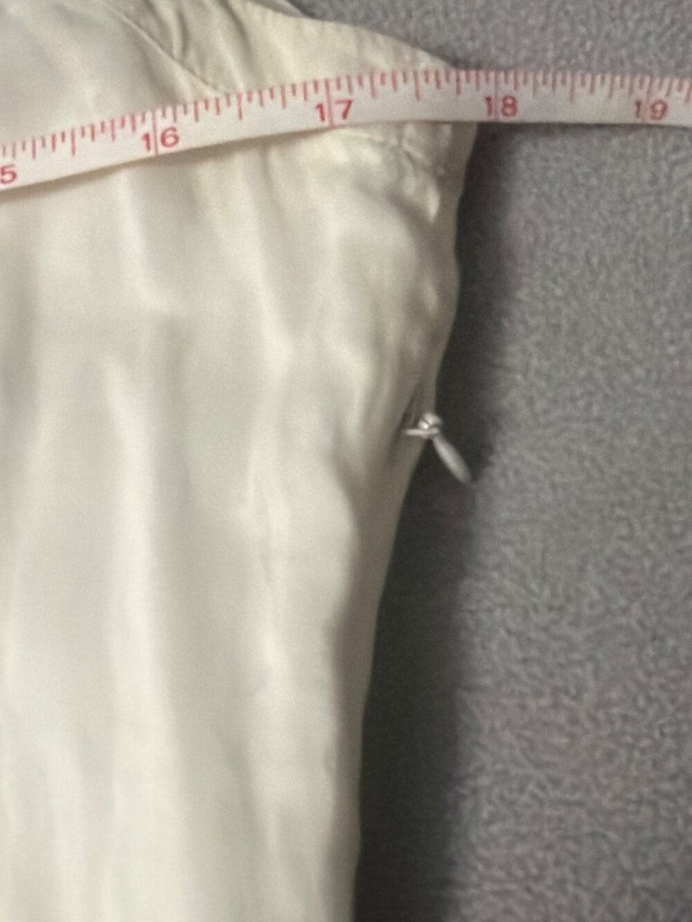 Sleeveless White Cotton Dress By Tommy Hilfiger Size 4 sundress cottage apron - Picture 5 of 7